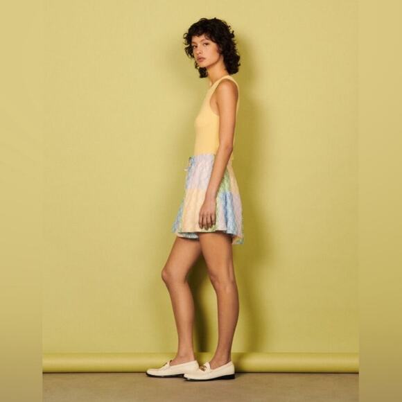 Sandro Rimini Loose Shorts With Monogram Size 38 - Picture 4 of 9